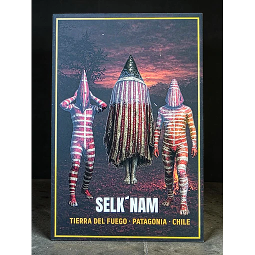 Postal con Lacado Espíritus Selk´nam