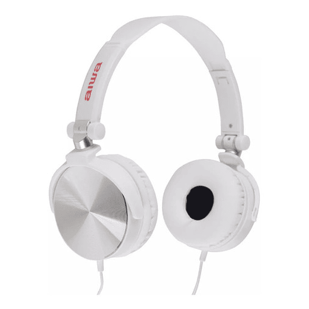 Audífonos Aiwa Micrófono Aw-x107 Blanco- Avimedia