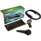 Shure PGA58-XLR Microfono Vocal Dinamico Cardioide con Cable XLR-XLR 2