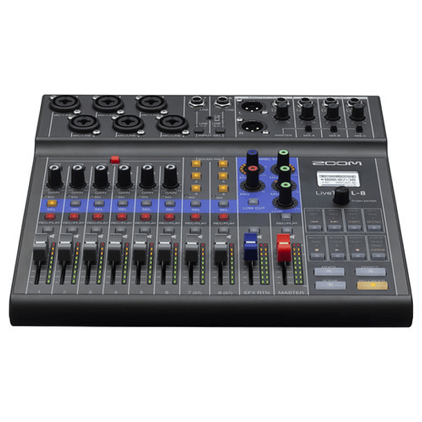 ZOOM LiveTrak L-8 Mixer 8 Canales Portatil 1