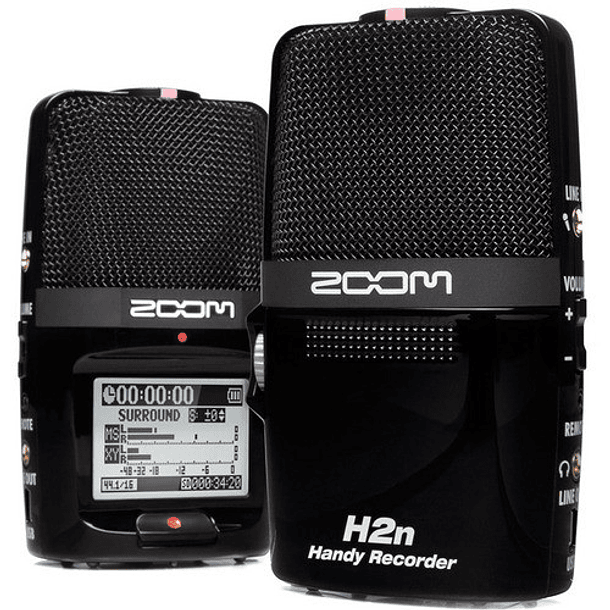 Grabadora de audio digital portátil Zoom H2N 2