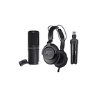Zoom ZDM-1PMP Pack Podcast Micrófono Profesional Con Audífonos y Trípode 1