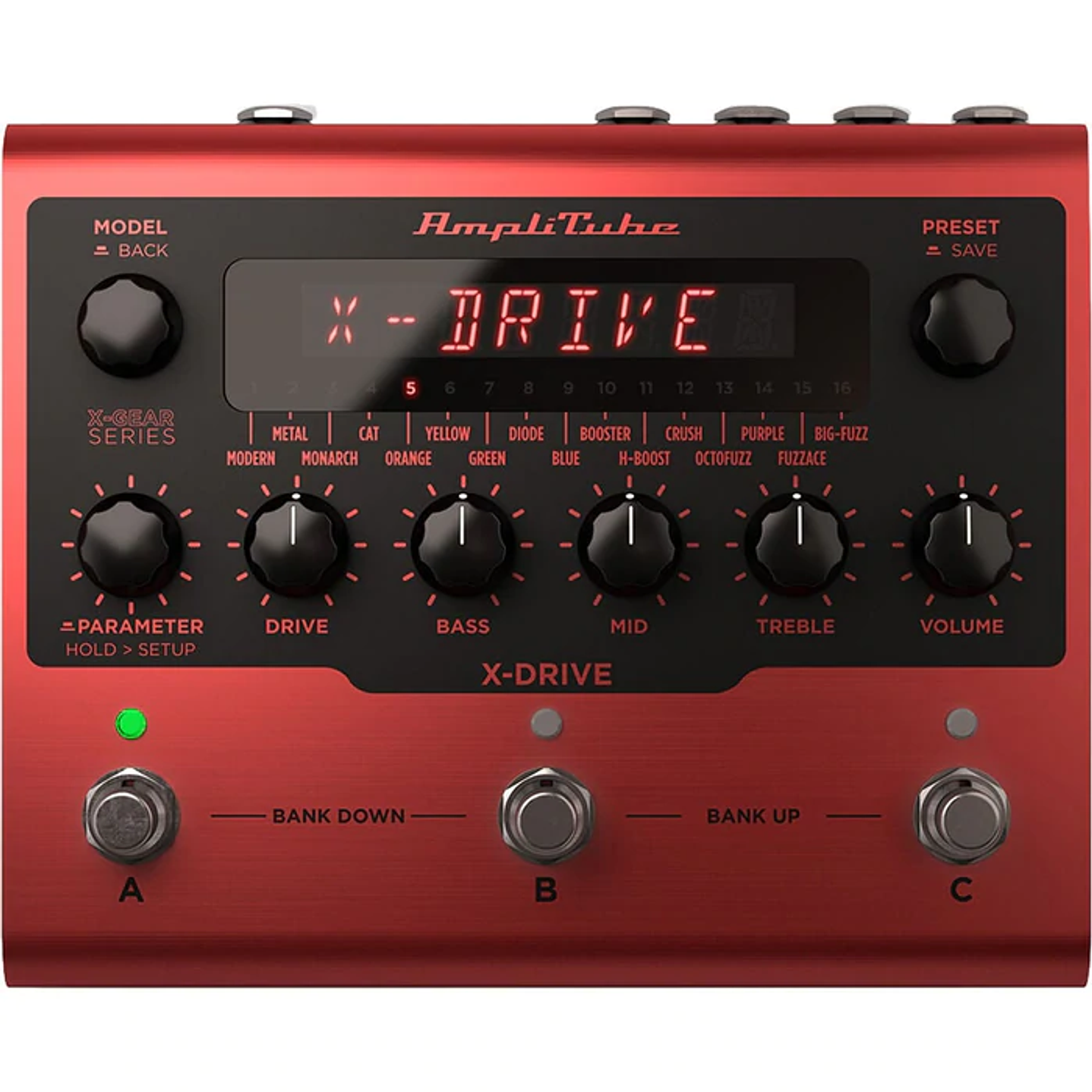 IK Multimedia Amplitube X-Drive Pedal de Distorsión 1