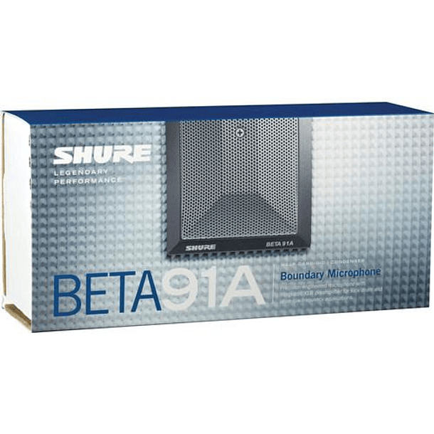 Shure Beta 91 A Micrófono de Condensador Semicardioide para Bombo 1