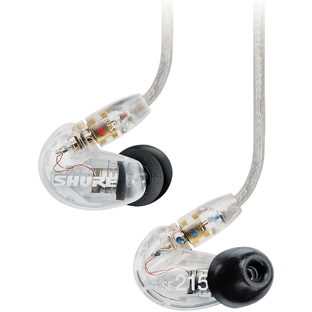Shure SE215 CL Audífonos In Ear (Transparentes) 1