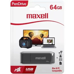 PENDRIVE SIL 64GB 2.0 MAXELL