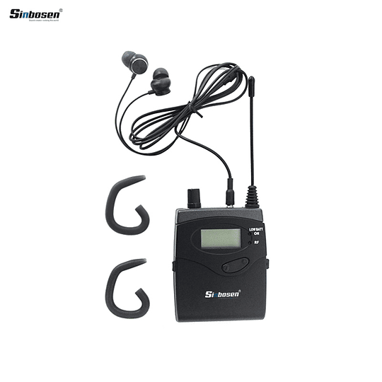 Sinbosen professional M-2050 4 bodypack monitor in ear wireless in ear monitor for singer