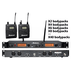 Sinbosen professional M-2050 4 bodypack monitor in ear wireless in ear monitor for singer 5