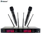400 meters wireless Uhf Lavalier Lapel Headset microphone A-220D professional stage studio digital microphone 4