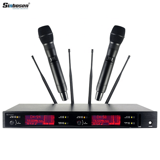 400 meters wireless Uhf Lavalier Lapel Headset microphone A-220D professional stage studio digital microphone