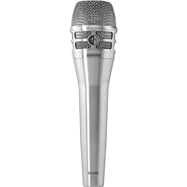 Shure KSM8/N Dualdyne Micrófono Dinámico Vocal de Mano (Nickel)