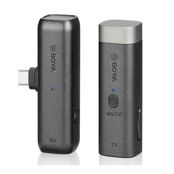 Boya BY-WM3u Micrófono Inalámbrico Para Cámaras, Android (3.5mm) Y USB-C 1