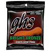 Encordado guitarra acústica GHS Bright Bronze BB20X 011-050