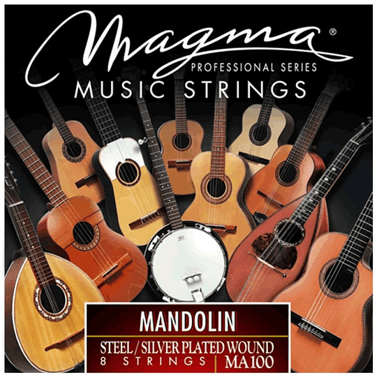 Encordado Mandolina Magma 8 Cuerdas