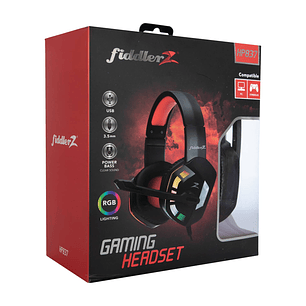 Audífonos Gamer Retroiluminado LED RGB HP837 Fiddler Z