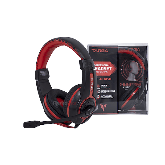 Auriculares Headset Targa Tg-ph450 Stereo Gamer