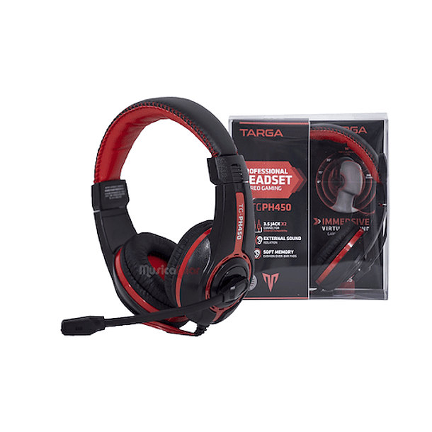 Auriculares Headset Targa Tg-ph450 Stereo Gamer 2