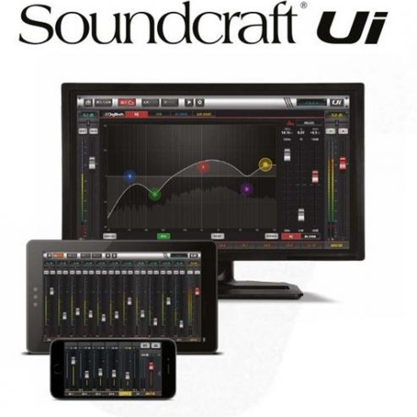 Soundcraft UI16 Mezclador Rack Digital Wireless 4