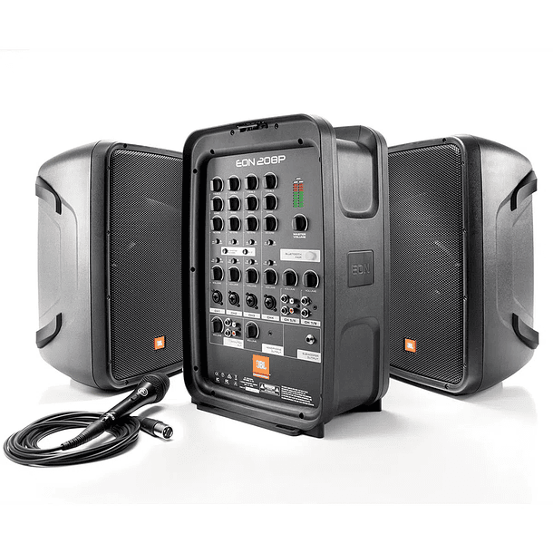 Sistema de Audio portátil JBL EON208P - Bluetooth 1