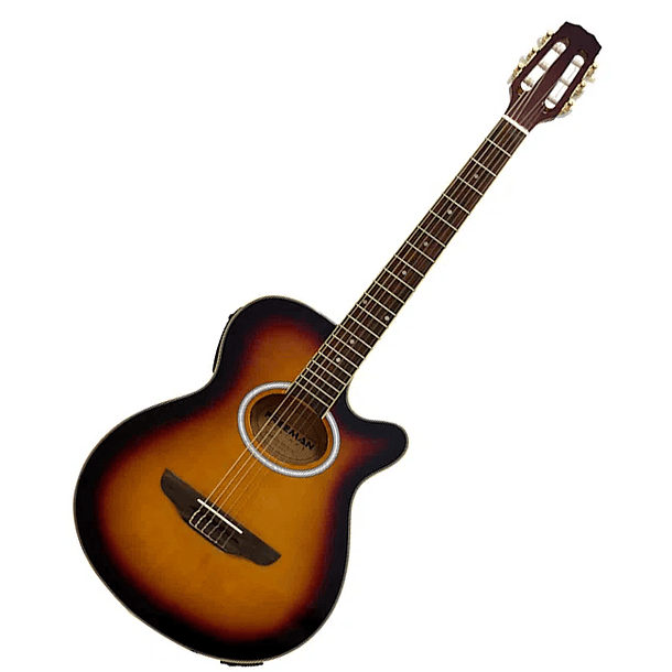 Guitarra eléctroacústica Freeman FRA95NCET - Sunburst