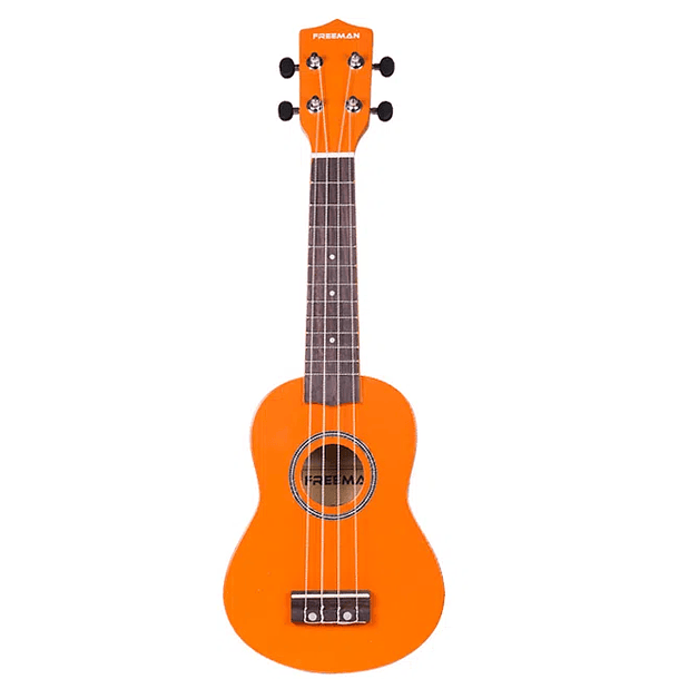 Ukelele Soprano Freeman UK201 - color naranja