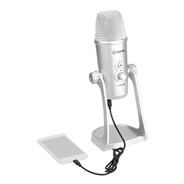 Microfono De Escritorio Usb Multi Patrón By-pm700sp