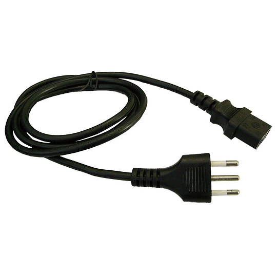 Cable De Poder Para PC 1.8m Macrotel