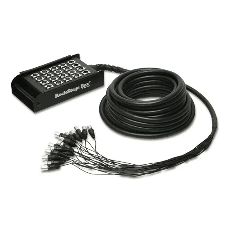 Multipar Rockcable Stage Box RCL30915 16 envíos - 4 retornos - 15 metros