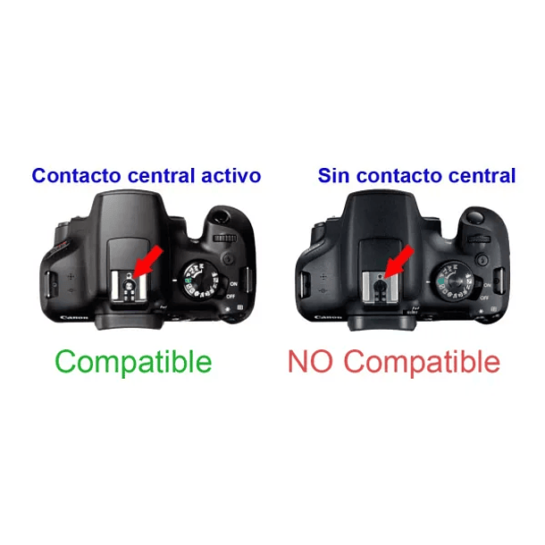 Triopo TR-950 Flash Montura Universal de Contacto Central 5