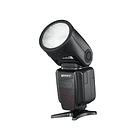 Triopo R1 Flash Cabeza Redonda, TTL, 2.4G Compatible Con Canon y Nikon 1