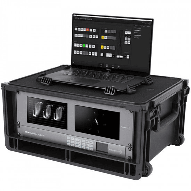 MALETA STUDIO FLYER RACK DE 4U SKB 1SKB-ISF4U