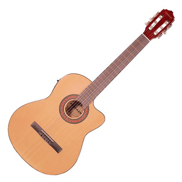 Guitarra eléctroacústica Freeman FRCG44CEQ - Natural 1