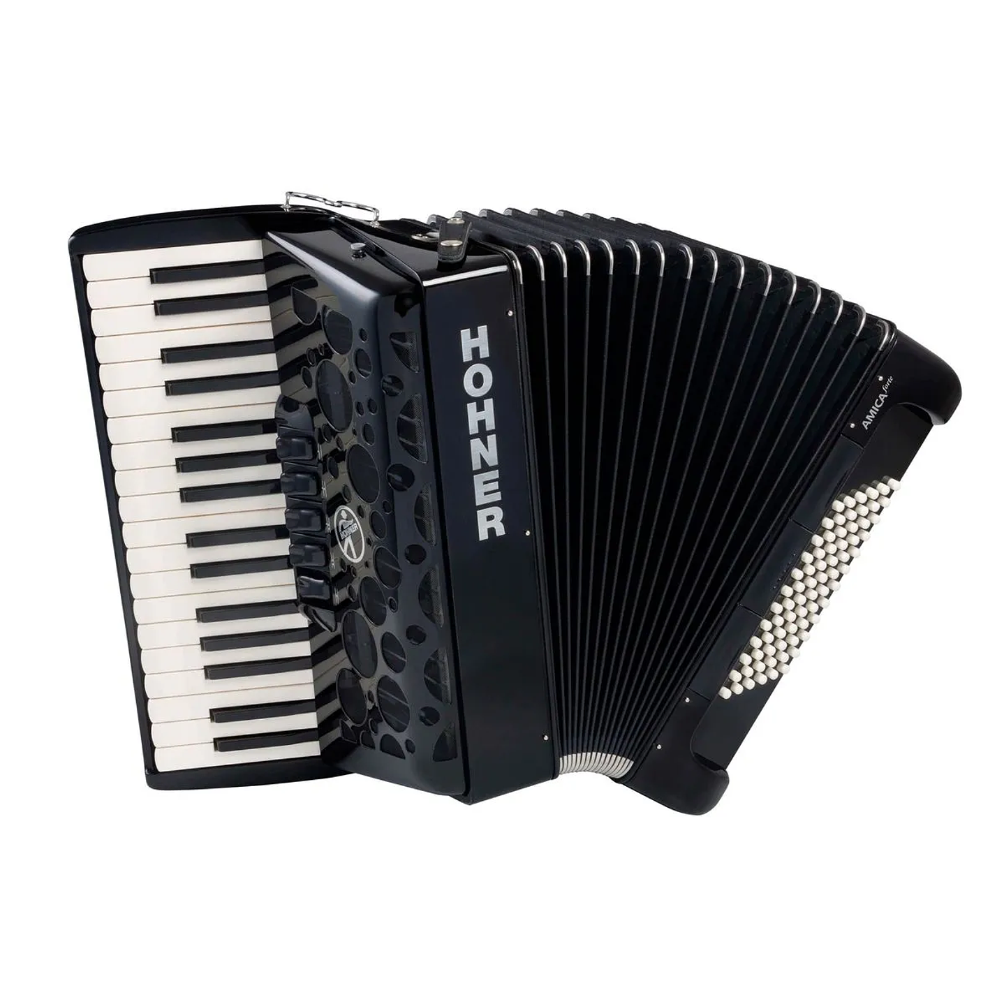 Acordeon hohner Amica forte III 72 - Black 1