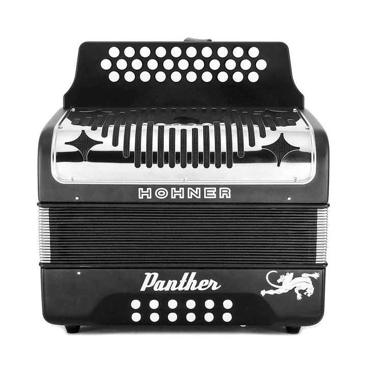 Acordeon hohner Panther II - Black 2