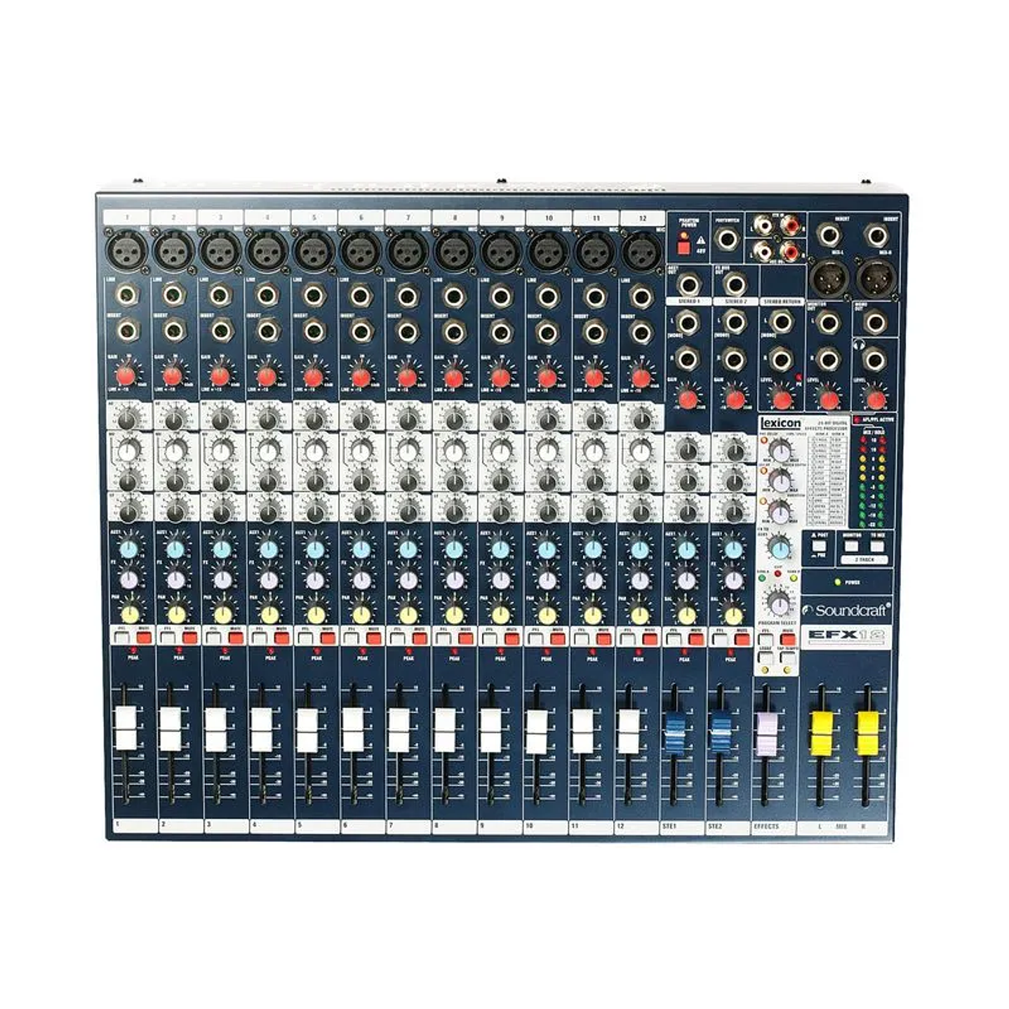 Mixer con efectos Soundcraft EFX 12 3