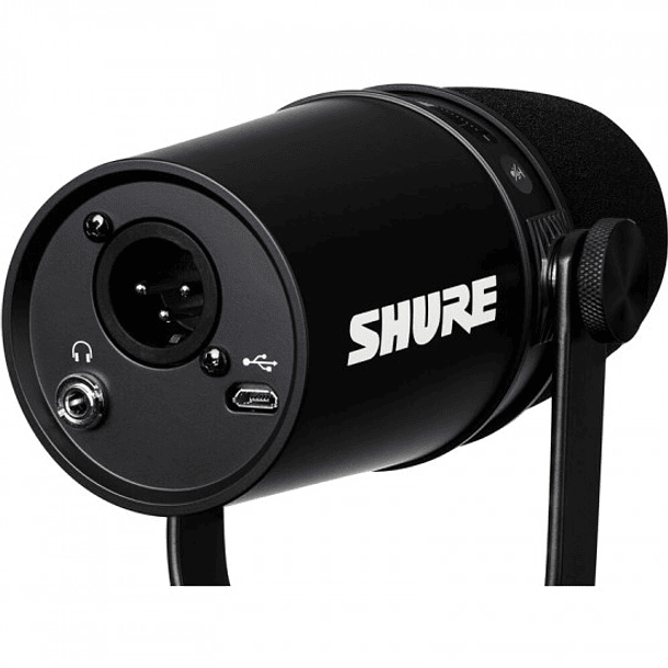 Shure MV7 Black Micrófono Vocal Dinámico USB/XLR 2