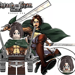 Coleccion #2 Attack On Titan / Shingeki No Kyojin Armables