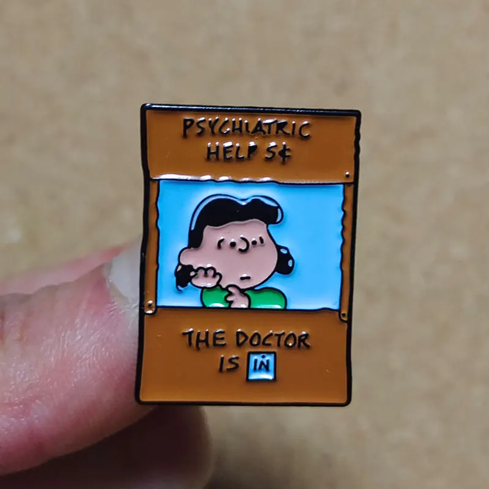 Pin / Broche Lucy / Snoopy