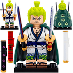 Minifigura Roronoa Zoro Samurai Wano Armable / One Piece