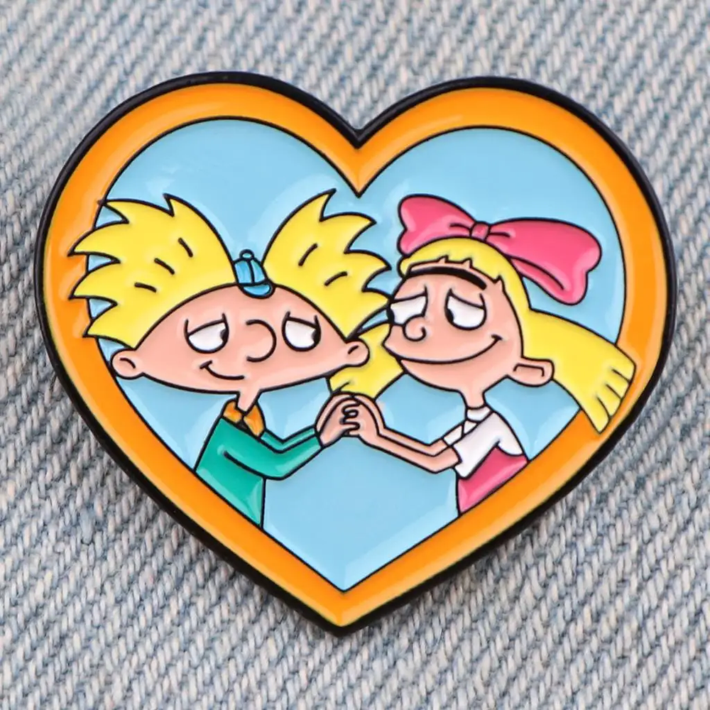 Pin / Broche Arnold y Helga