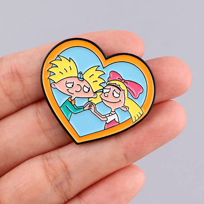 Pin / Broche Arnold y Helga