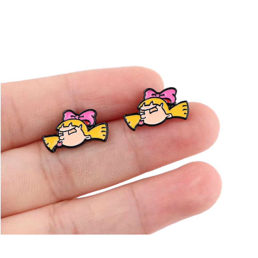 Aretes / Pendientes Helga / Hey Arnold