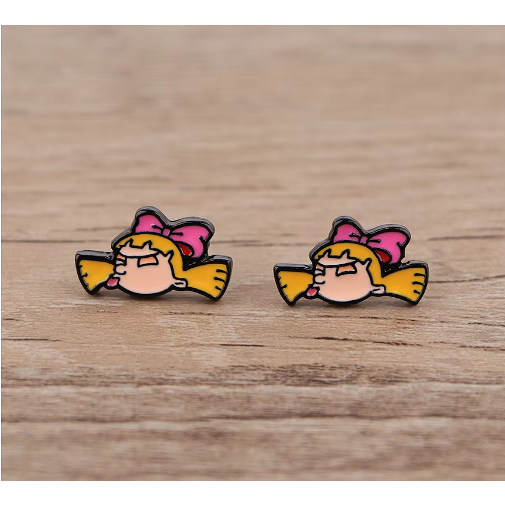 Aretes / Pendientes Helga / Hey Arnold