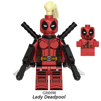 Minifigura Lady Deadpool - Deadpool & Wolverine / Marvel