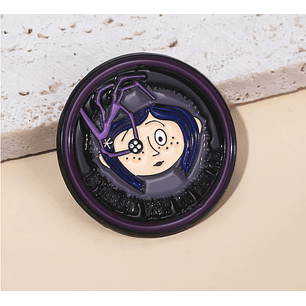 Pin / Broche - Prendedor Universo de Coraline