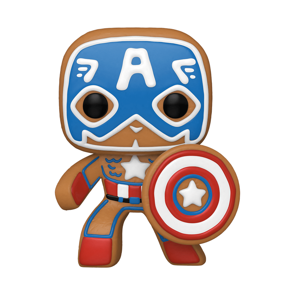 Funko Pop #933 Marvel: Gingerbread Captain America