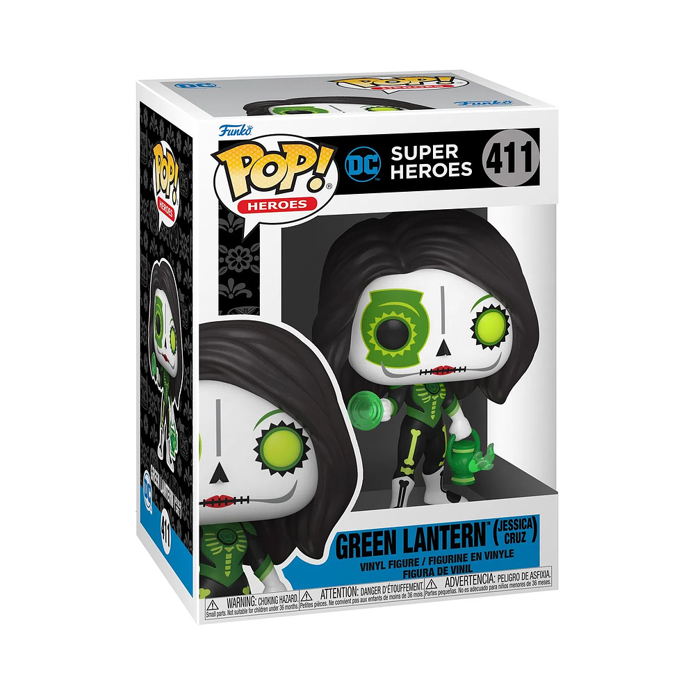 Funko Pop Heroes #411 DC Super Heroes: Green Lantern (Jessica Cruz)