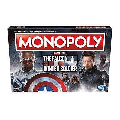 Hasbro Gaming - Monopoly Marvel The Falcon and The Winter Soldier