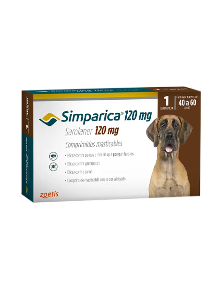 Simparica 120 Mg Caja 1 Tableta 1