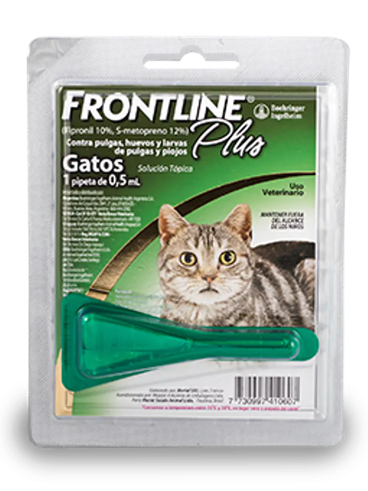 FRONTLINE PLUS GATOS 0,5ML 1